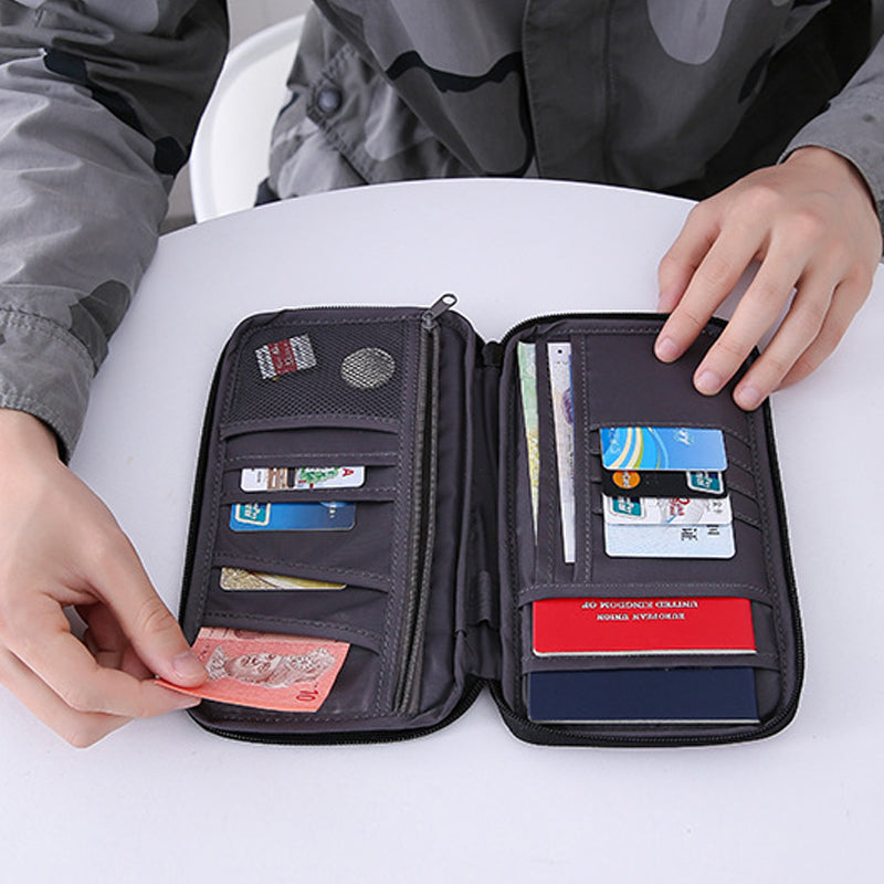 LoungeYard | Multi-Pocket Family Travel Document Bag — product view 5