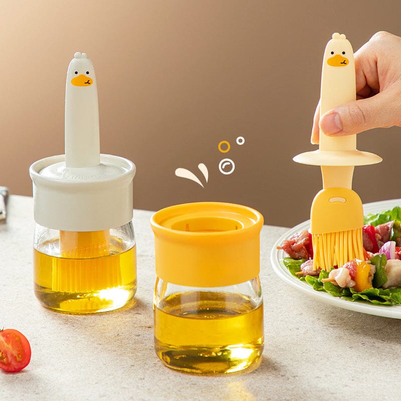 LoungeYard | Oil dispenser with brush for BBQ — product view 6