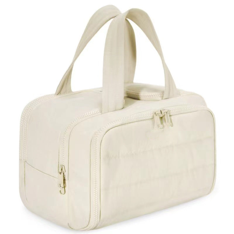 LoungeYard | Large wide-open travel makeup bag — product view 6