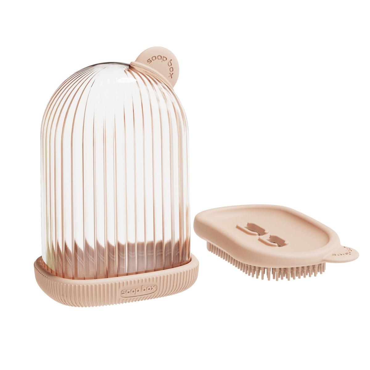 LoungeYard | Multi-functional soap box with bath brush — product view 1