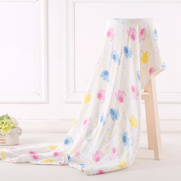 Soft Cotton Baby Swaddle Blanket LoungeYard — product view 1