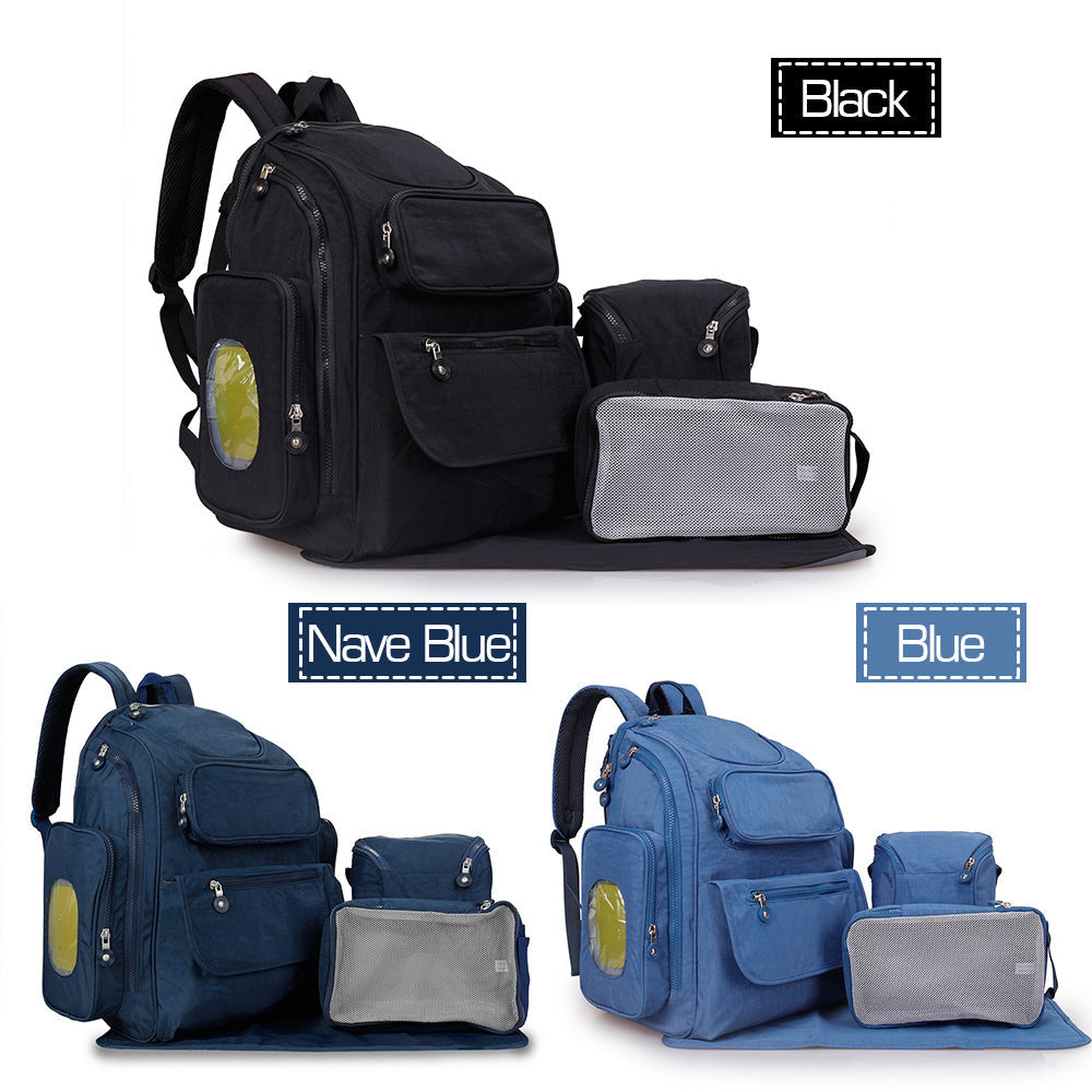 Multifunctional travel backpack with insulated compartments LoungeYard — product view 1