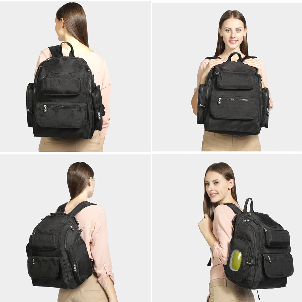 Multifunctional travel backpack with insulated compartments LoungeYard — product view 4
