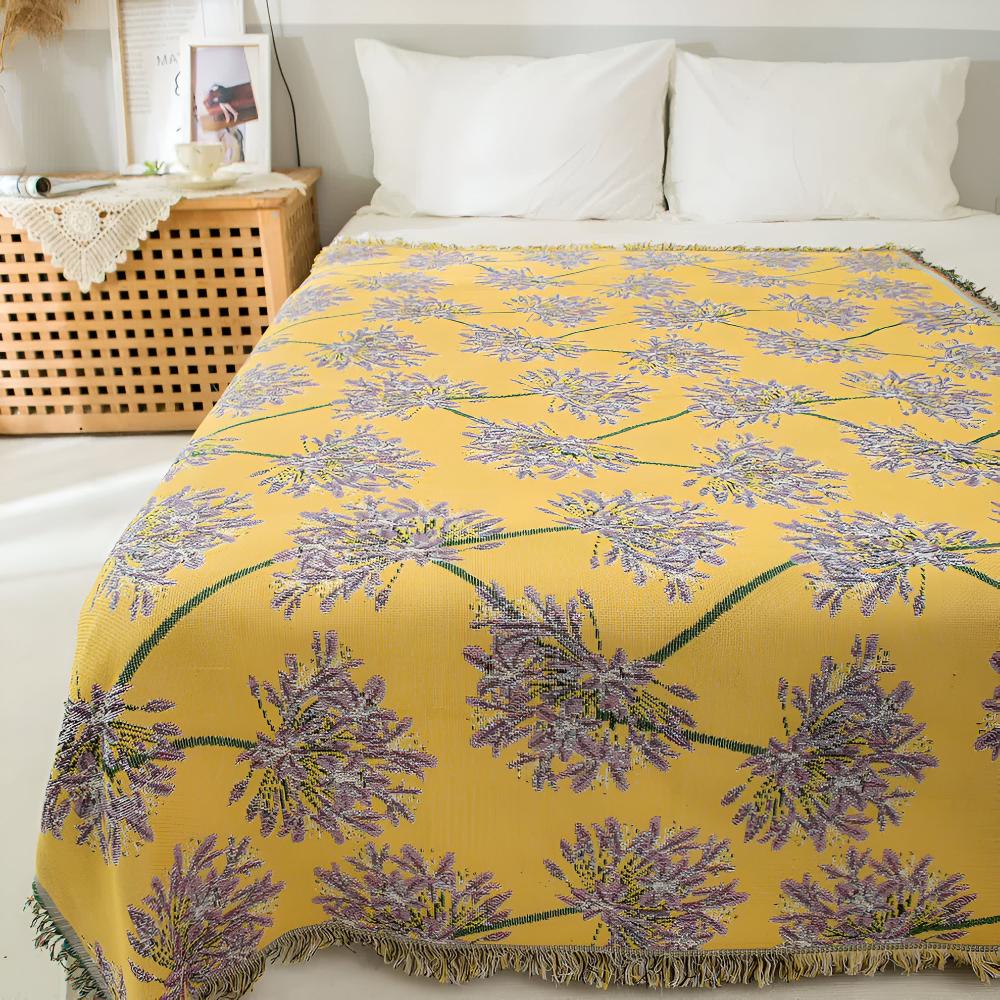 LoungeYard | Agapanthus Tassel Blanket — product view 5