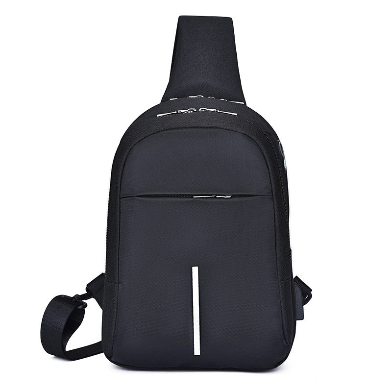 Sling-Style Multi-Compartment Backpack LoungeYard — product view 3