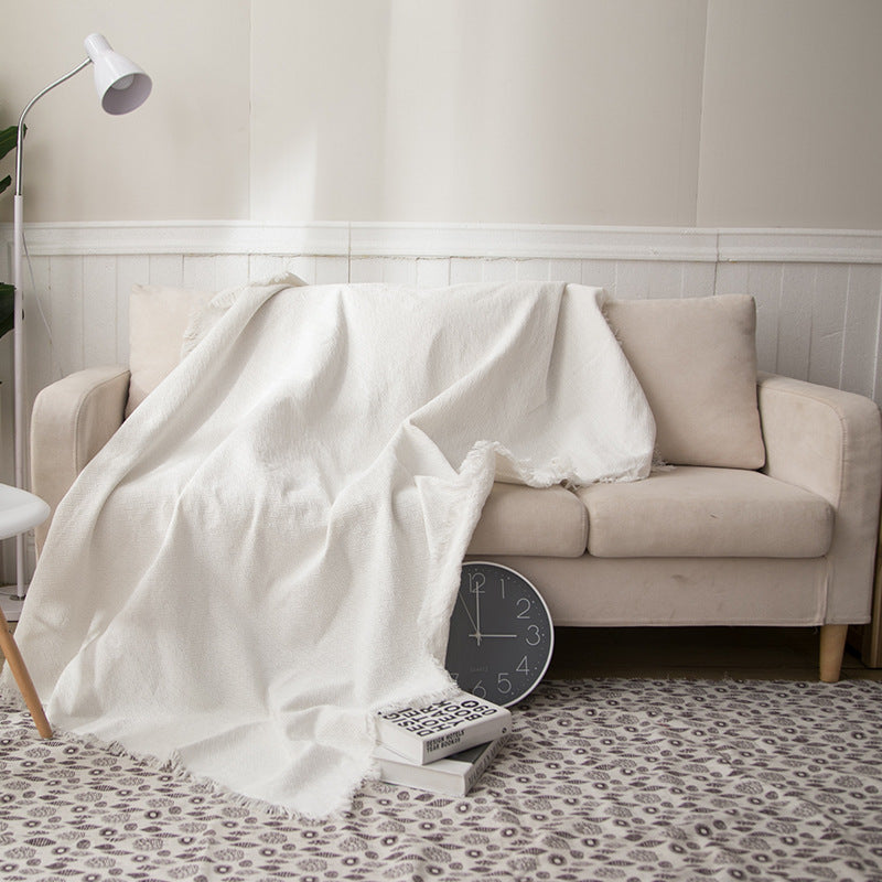 Textured Lightweight Knit Throw Blanket — product view 1