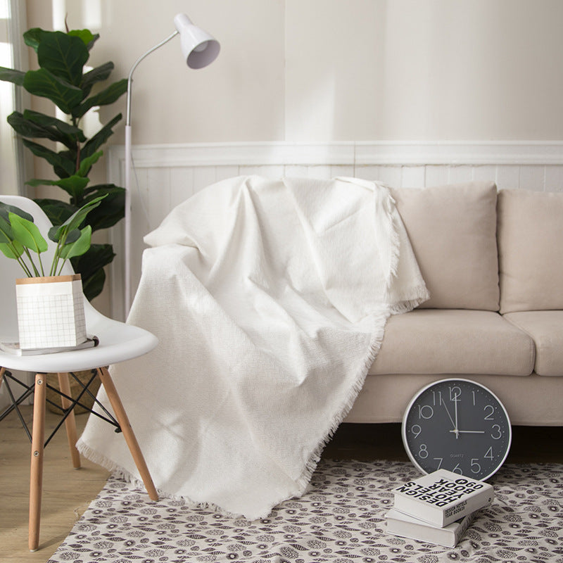 Textured Lightweight Knit Throw Blanket — product view 4