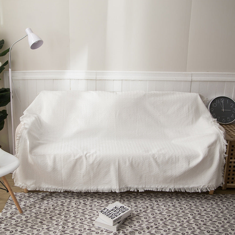 Textured Lightweight Knit Throw Blanket — product view 2
