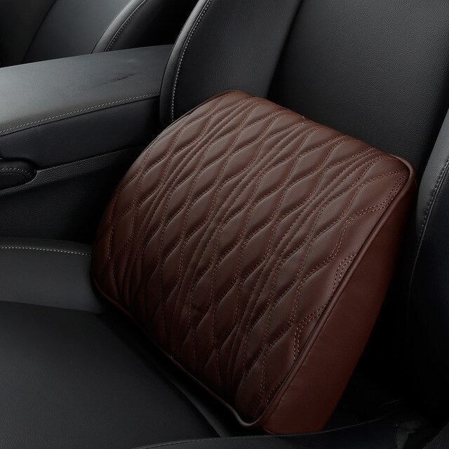 LoungeYard | Travel Pillow Set Leather with Memory Function — product view 7