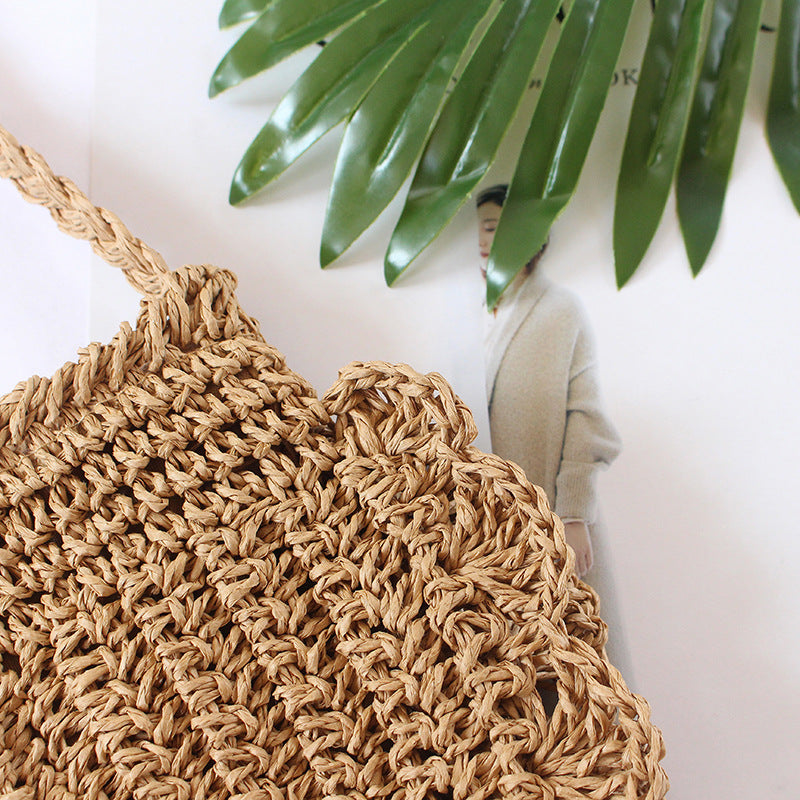 Handmade Straw Bag LoungeYard — product view 2