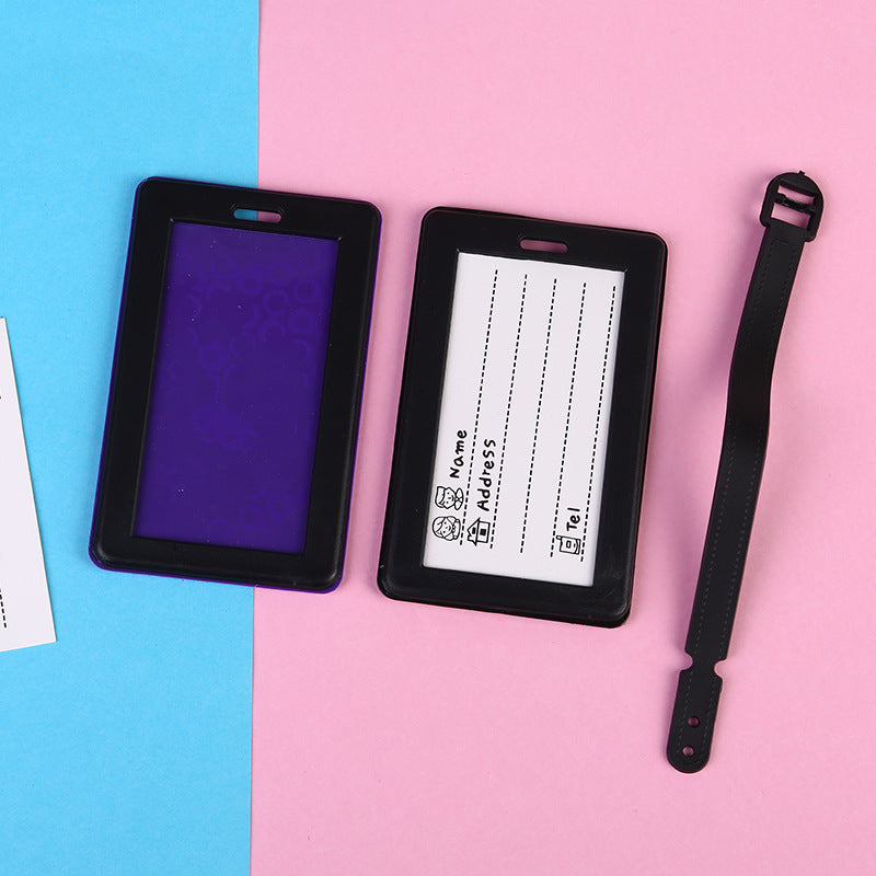 Unisex Fun Dot Pattern Luggage Tag LoungeYard — product view 7