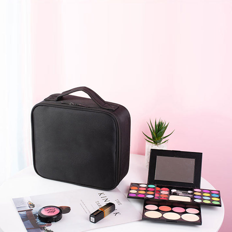 Makeup Cosmetic Storage Case with Adjustable Compartment | LoungeYard — product view 7