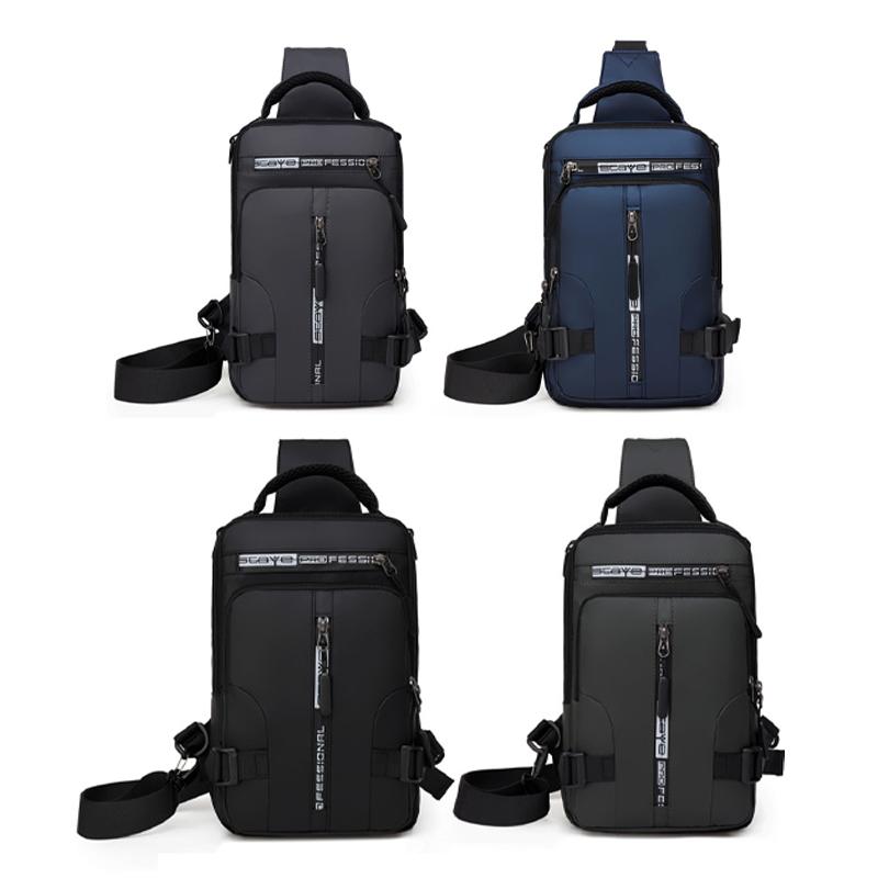 LoungeYard | Multi-purpose chest pocket with charging port — product view 1