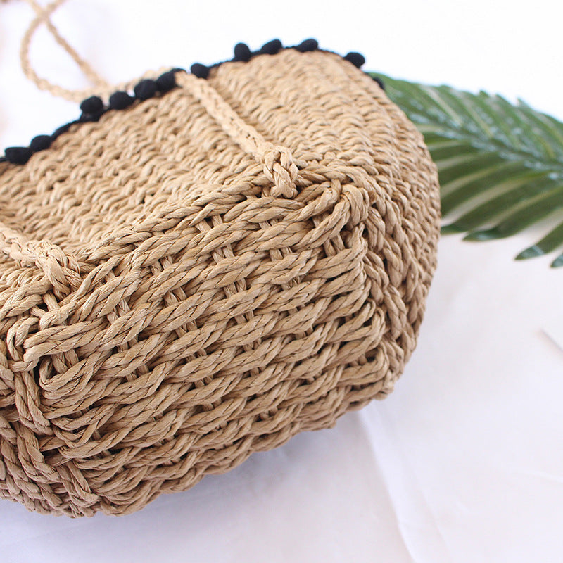 Handcrafted Basket Bag LoungeYard — product view 2