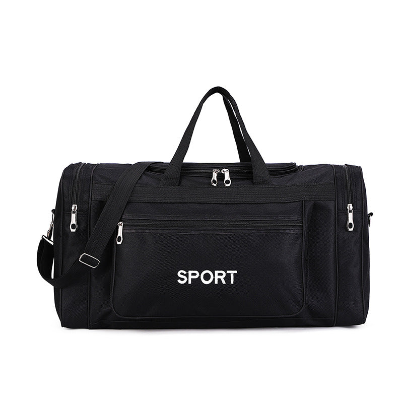 Sporty travel bag with sturdy design and multiple compartments LoungeYard — product view 7