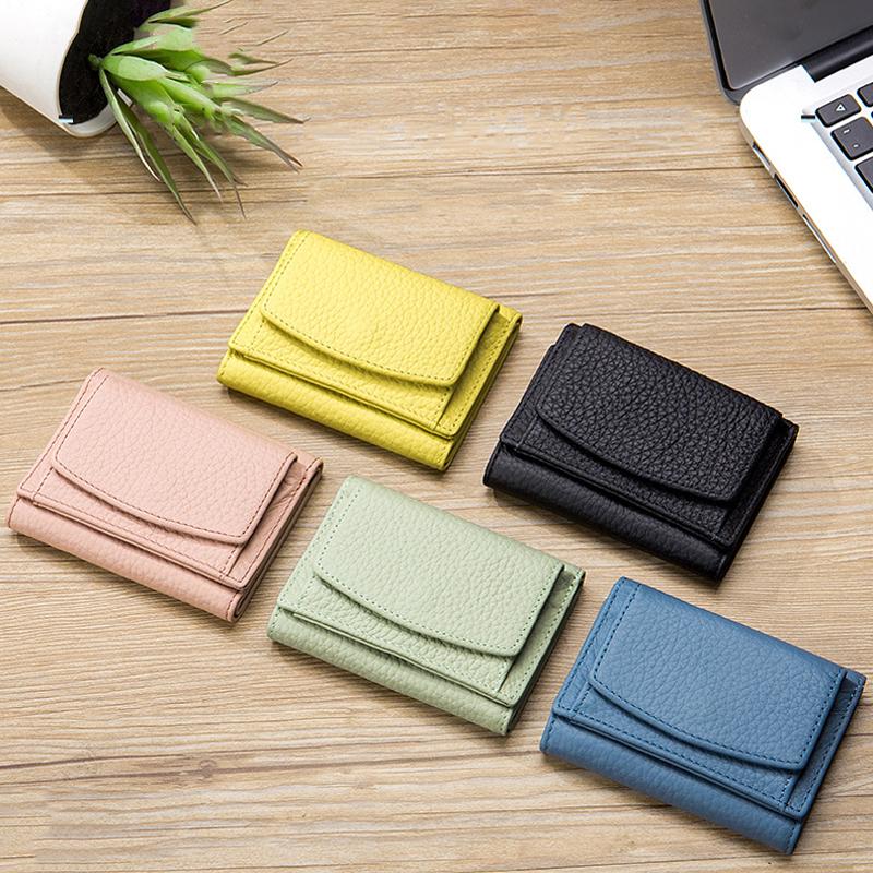 Handcrafted RFID wallet made of soft leather — product view 5