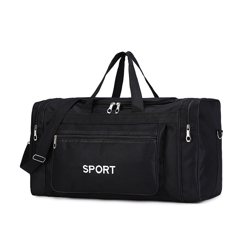 Sporty travel bag with sturdy design and multiple compartments LoungeYard — product view 3