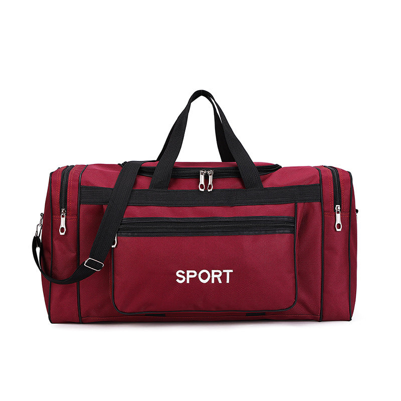 Sporty travel bag with sturdy design and multiple compartments LoungeYard — product view 6