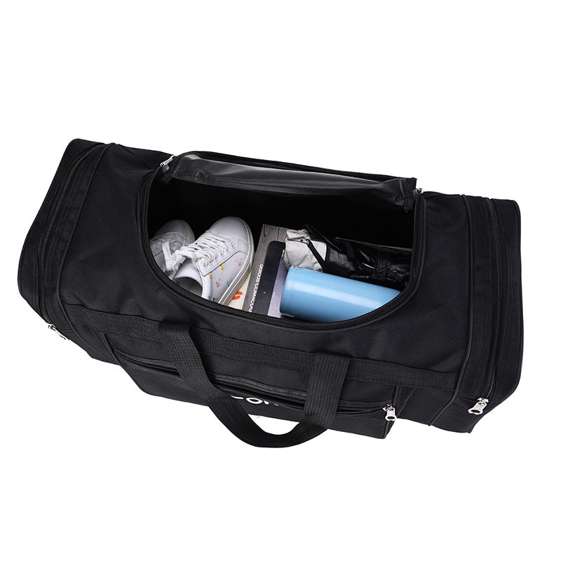 Sporty travel bag with sturdy design and multiple compartments LoungeYard — product view 5