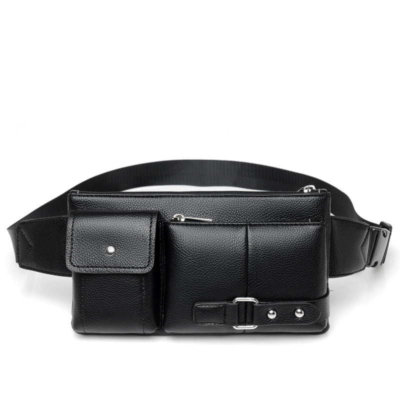Multifunctional Leather Waist Bag LoungeYard — product view 1