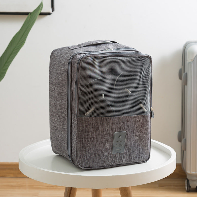 Dual Compartment Travel Shoe Organizer LoungeYard — product view 2