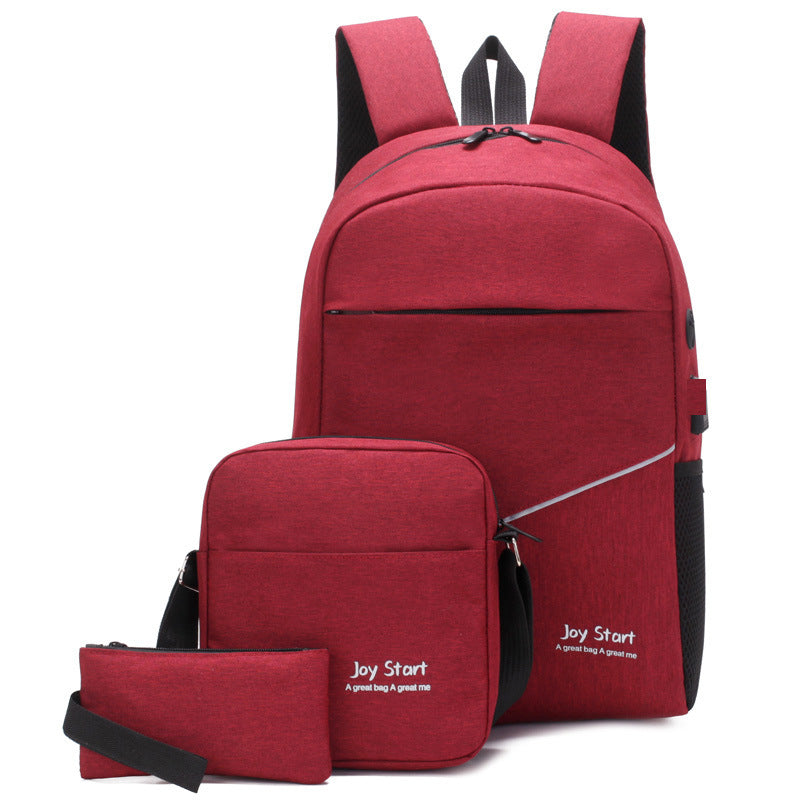 Multi-Functional Backpack with Detachable Pouch LoungeYard — product view 1
