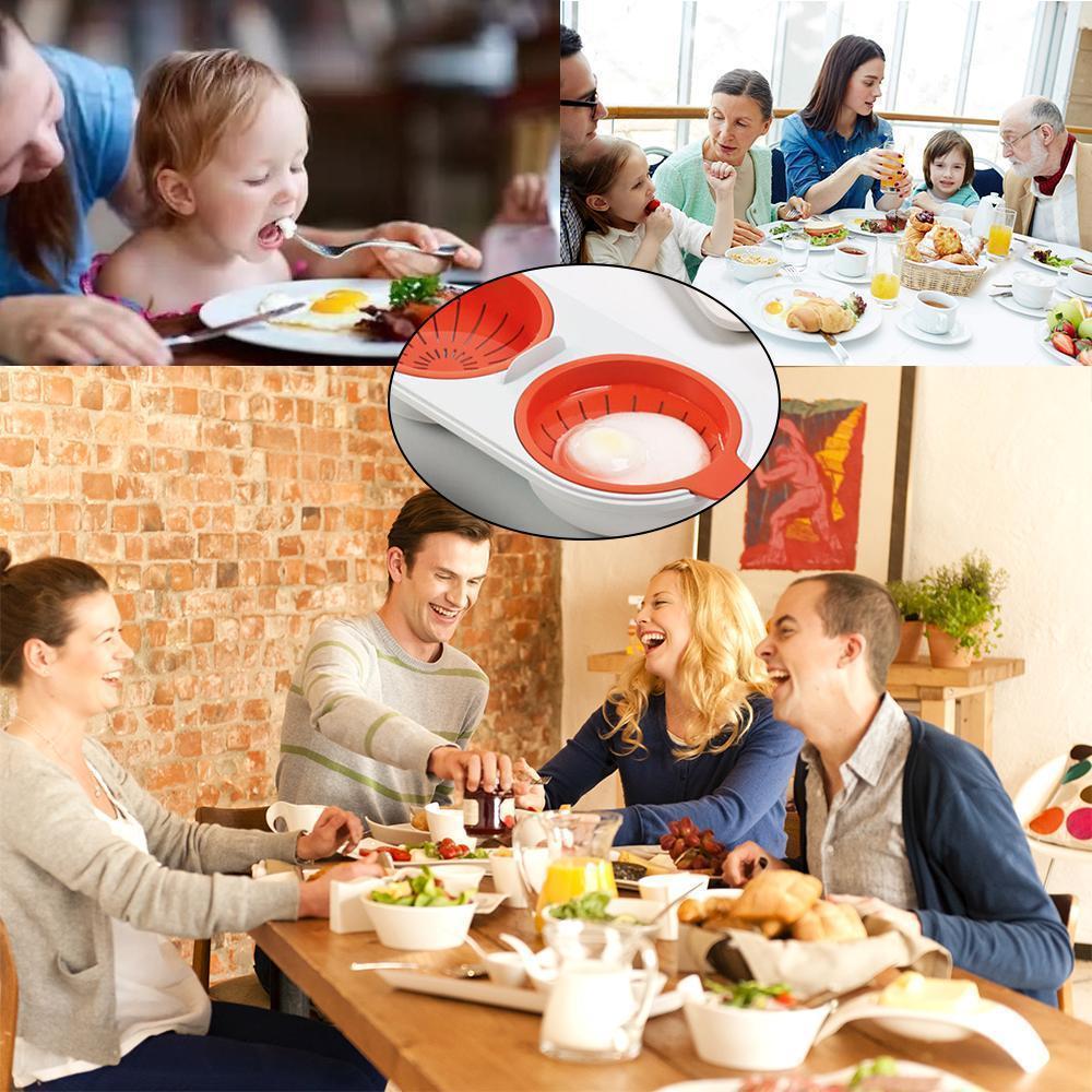 LoungeYard | Double Microwave Egg Cooker — product view 3
