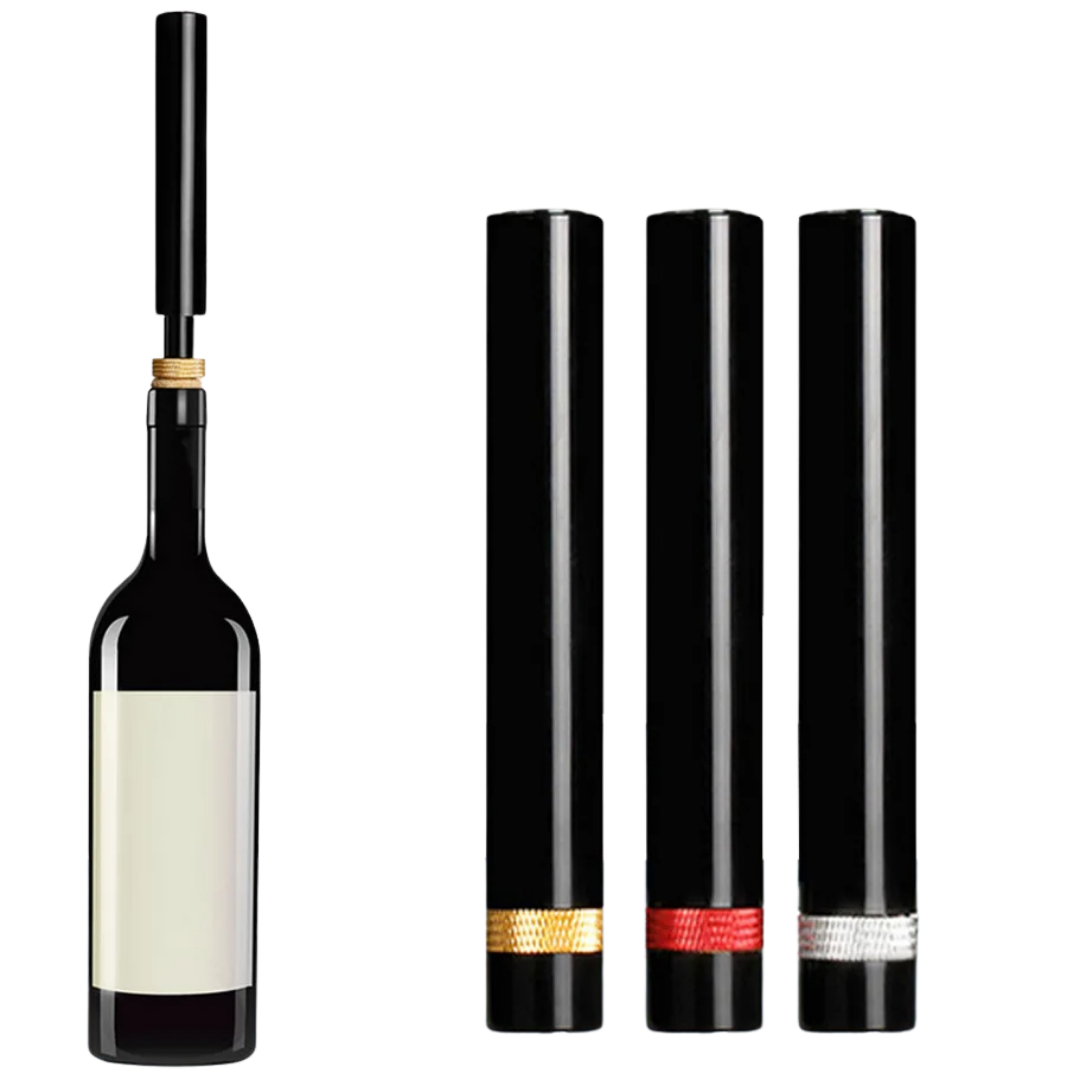 WineLuxe Air Pressure Wine Aerator – Stainless Steel & Ergonomic Design — product view 7