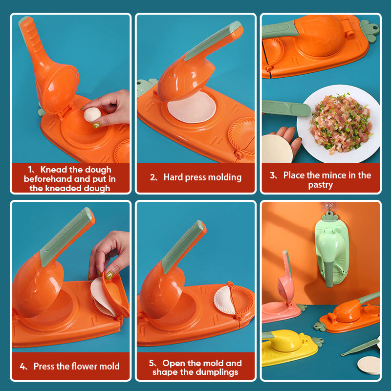 2-in-1 Creative Household Handmade Dumpling Artifact | LoungeYard — product view 6