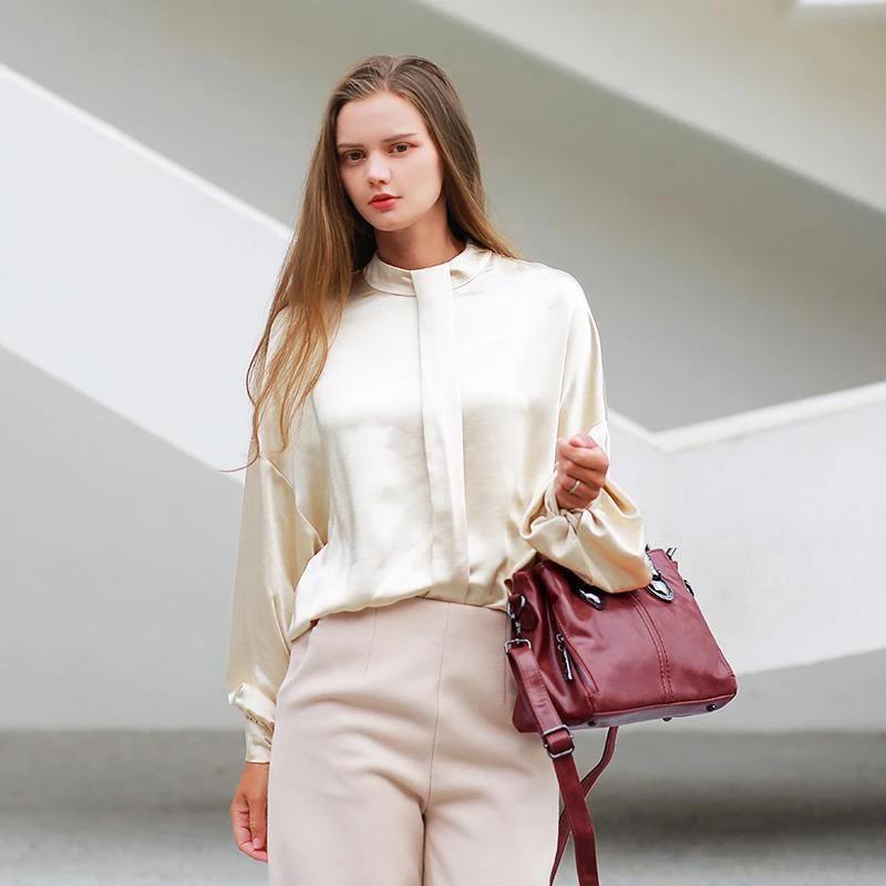 LoungeYard | Boston Leather Handbag for Women — product view 2