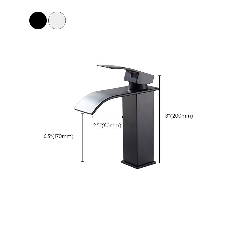 LoungeYard | Vessel Sink Faucets Single Lever Mixer Modern Faucets for the Bathroom — product view 7