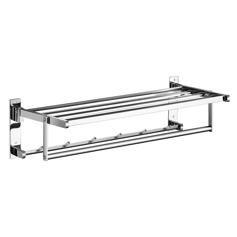 LoungeYard | Modern Bathroom Hardware Set Silver Bathroom Accessories Hardware Set — product view 7