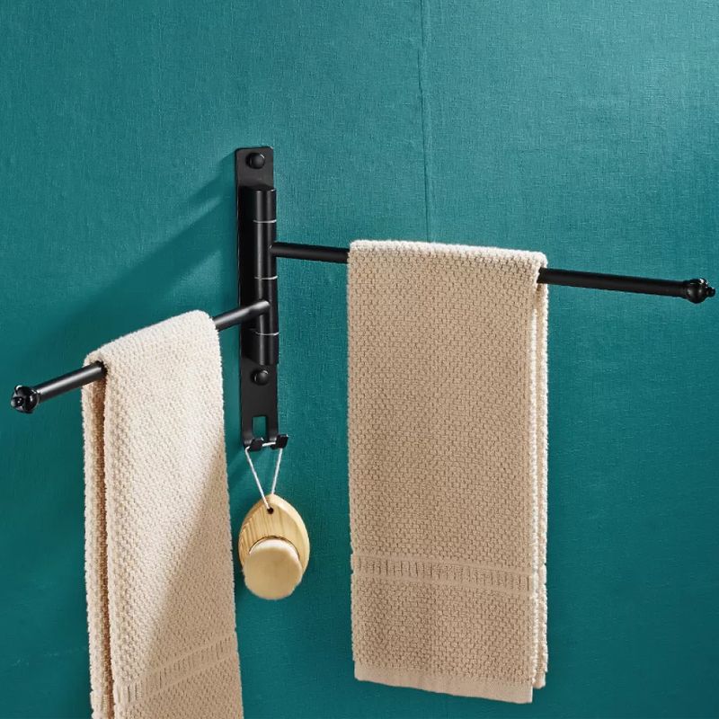 LoungeYard | 2-piece towel bar made of stainless steel Modern 13.6" B bathroom accessory set — product view 2