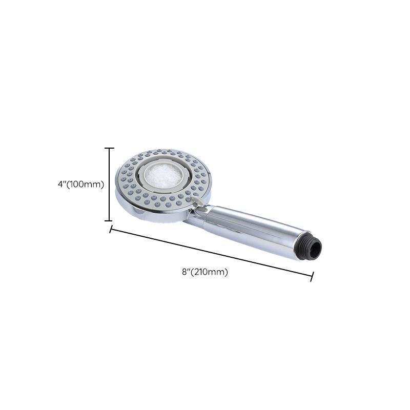 LoungeYard | Modern Showerhead Adjustable Spray Pattern Round Showerhead — product view 5