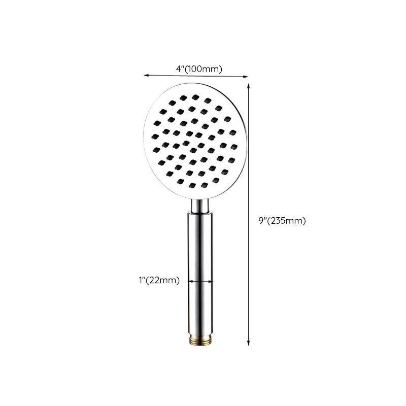 LoungeYard | Round Shower Head Stainless Steel 3 Sprays Wall Mounted Hand Shower — product view 4