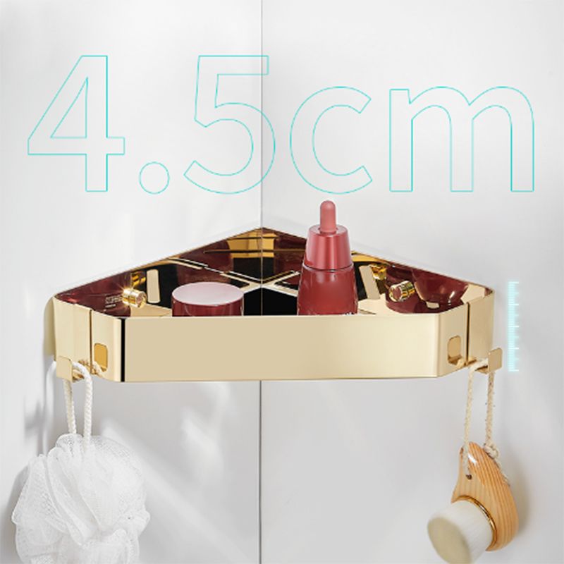 LoungeYard | Modern 3-piece bathroom accessory set made of stainless steel, bathroom shelf — product view 2
