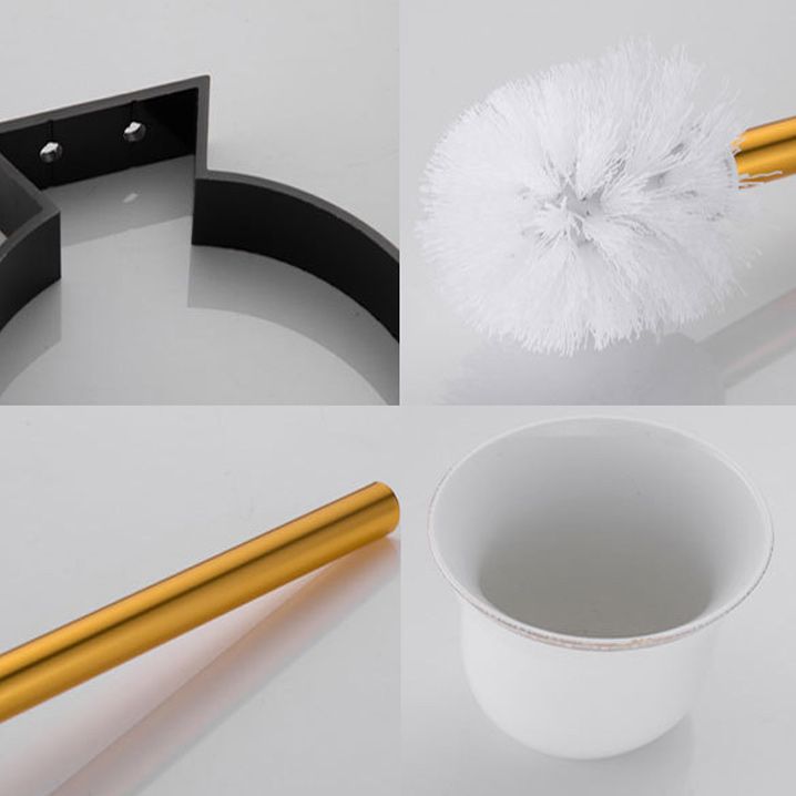 LoungeYard | Contemporary black bathroom accessories as a single piece or in a set — product view 6