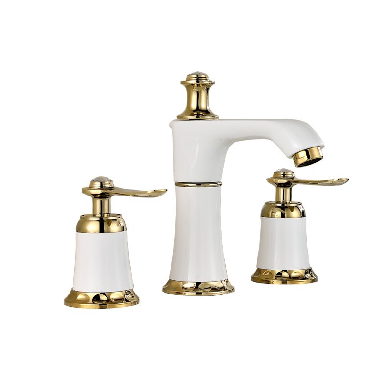 LoungeYard | Glam Bathtub Faucet Trim Deck Mounted Lever Handle Swivel Spout Bathtub Faucet — product view 2