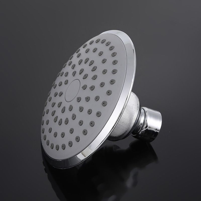 LoungeYard | Round Shape Shower Head Modern Swiveling Wall Mounted Fixed Shower Head — product view 7