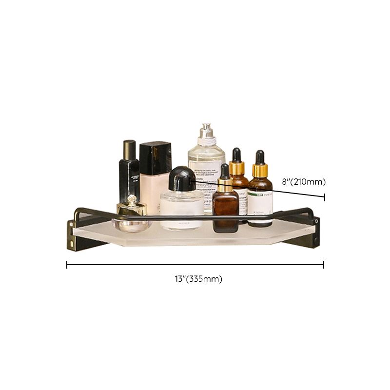 LoungeYard | Metal and acrylic bathroom accessories as a single piece or in a set in black — product view 4