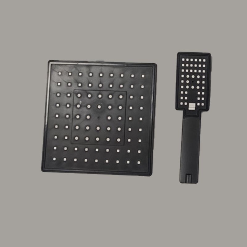 LoungeYard | Square Shower Head Combination Standard Spray Pattern with Hand Shower — product view 7