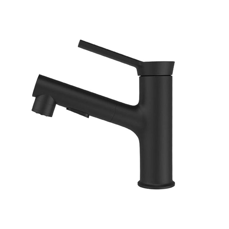 LoungeYard | Modern Design Bathroom Faucet Single Lever Mixer with Water Hose — product view 4