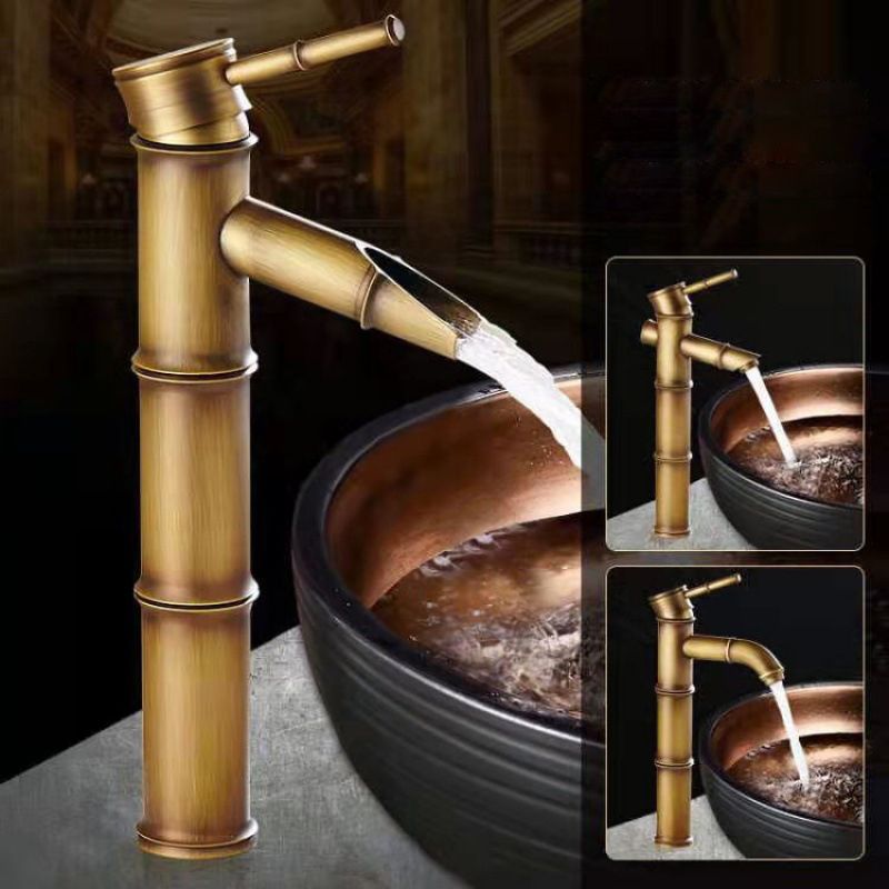 LoungeYard | Country House Style Basin Mixer Single Hole Bathroom Fitting — product view 3