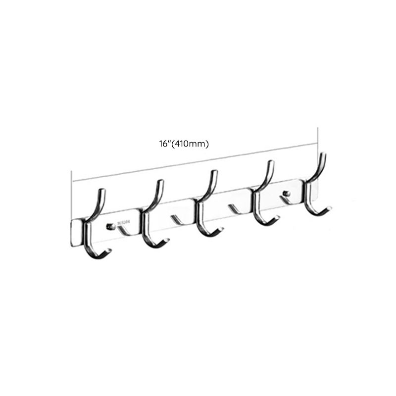 LoungeYard | modern bathroom accessories set stainless steel towel holder bathroom shelf bathroom set — product view 4