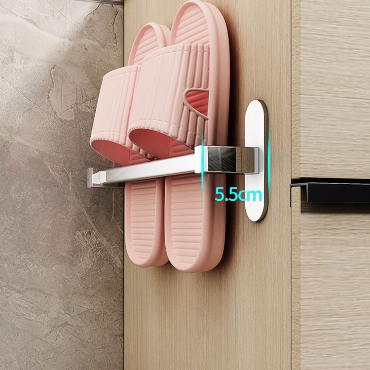 LoungeYard | 2-Piece Stainless Steel Slip Resistant Modern Chrome Bathroom Hardware Set — product view 5