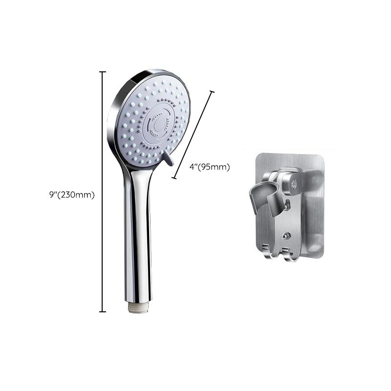 LoungeYard | Modern Plastic Showerhead Wall Mounted Showerhead with Adjustable Spray Pattern — product view 4