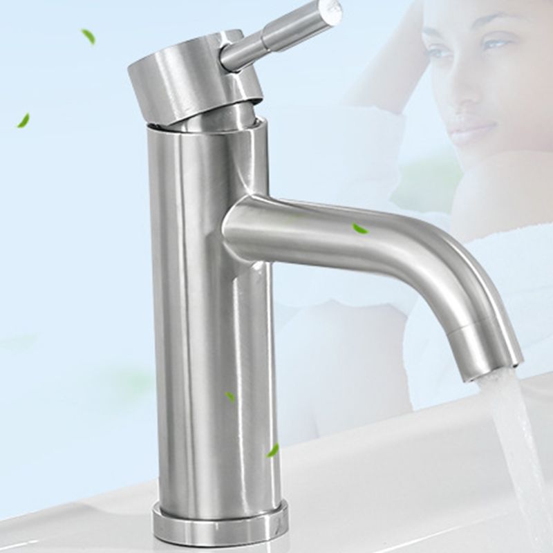 LoungeYard | Contemporary Vessel Faucet Single Handle Low Arc Copper Vessel Faucet — product view 4