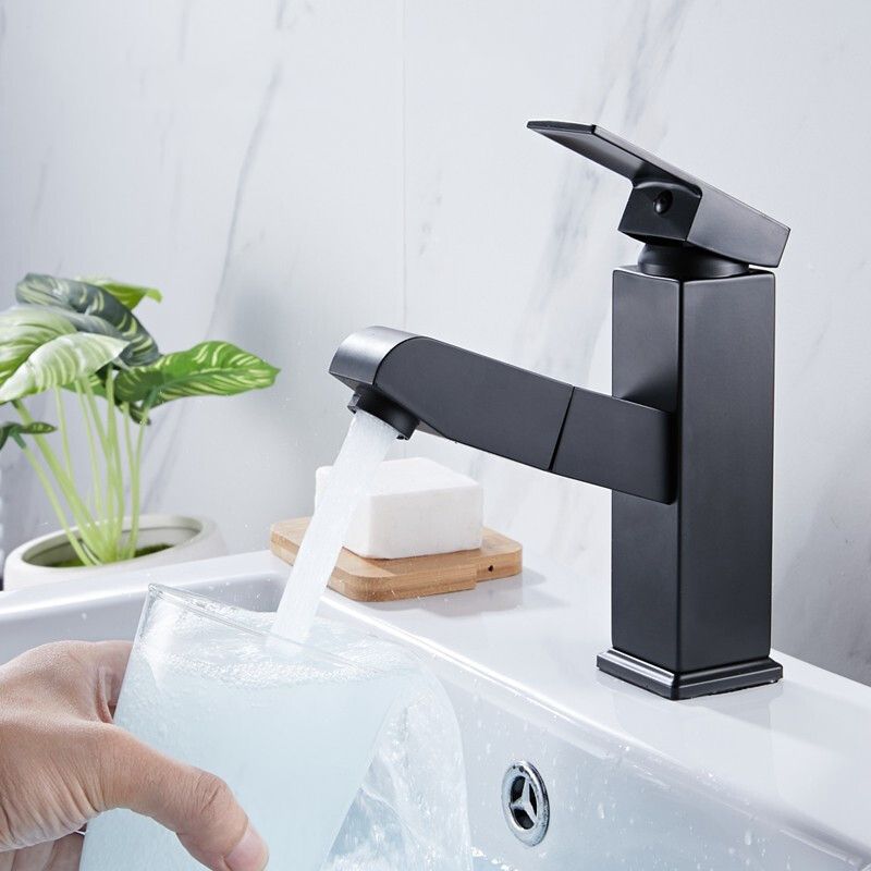 LoungeYard | Contemporary Style Faucets Single Handle Swivel Spout Faucets — product view 7