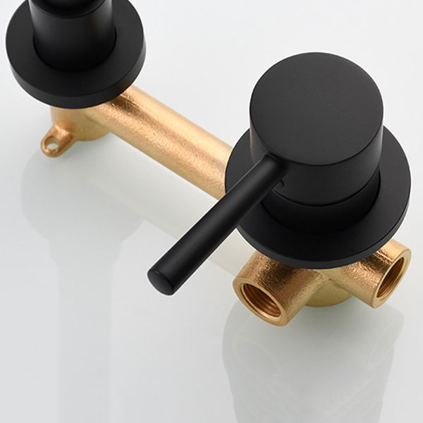 LoungeYard | Single Hole Wall Mounted Bath Faucet Swivel Spout Basin Faucet — product view 2