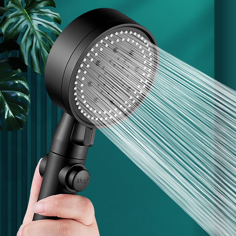 LoungeYard | Modern Plastic Shower Head Adjustable Spray Pattern Handheld Shower Head — product view 2